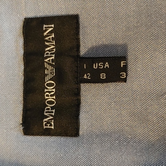 💚Emporio Armani Women's Long Sleeve Ruffled Button Down Shirt - Picture 6 of 8